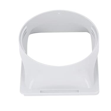 Imagem de ZJchao Acoplador de Mangueira de Exaustão de Ar Condicionado Design de Rosca Universal ABS Quadrado para Redondo Adaptador de Mangueira de Duto de Exaustão Portátil Com Baixo Ruído