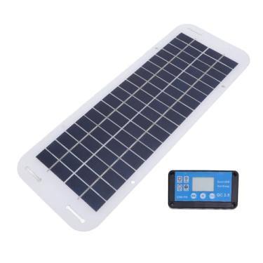 Imagem de Generic Kit de Painel Solar de 30 W, Painel de Carregador Solar de Silício Policristalino, Portátil para Piquenique Ao Ar Livre de Carro