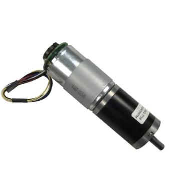 Imagem de S25HH0 Motor de engrenagem planetária de 42 mm, velocidade ajustável com codificador, alto torque, baixo ruído, rotação CW CCW (85RPM_1)