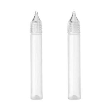 Imagem de Frascos De Plástico Branco Com Agulha Aplicadora De Cola 5 Peças/conju