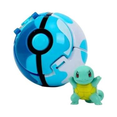 Imagem de Figuras De Ação Pokémon Para Crianças Pokeball Pikachu Charizard Squir