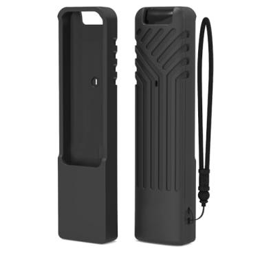 Imagem de Capa de controle remoto para LG MR25GA Magic, capa protetora de silicone para controle remoto à prova de choque antiderrapante (preto)