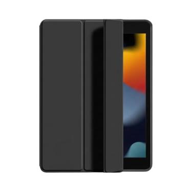 Imagem de Capa Magnética para iPad 10ª e 11ª Geração MSATech – Case Fino de Silicone Premium com Suporte Ajustável, Função Sleep/Wake Automática e Proteção Translúcida Compatível com Modelos A16 (Preto)