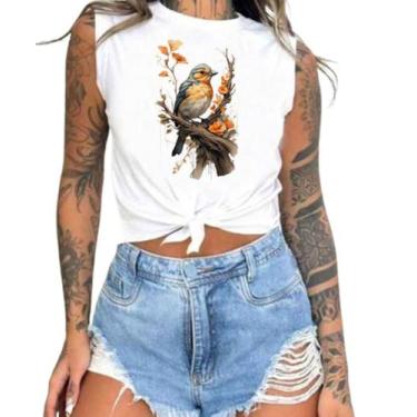 Imagem de Cropped T-Shirts Feminino Estampado Várias Estampas 38 - megan basic, 