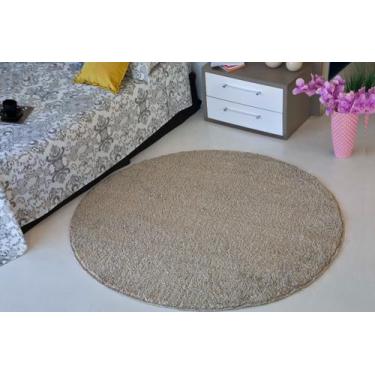 Imagem de Tapete redondo 2x2 100% antiderrapante não risca o piso pelo super mac