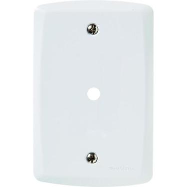 Imagem de Placa 4X2 1 Furo 9,5Mm Lux2 Branco Tramontina