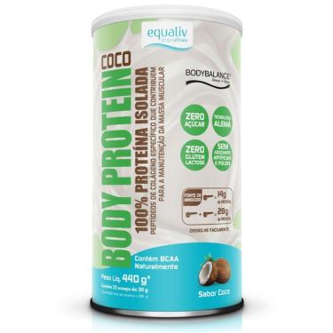 Imagem de Proteina Isolada Body Protein Coco 440g - Equaliv-Unissex