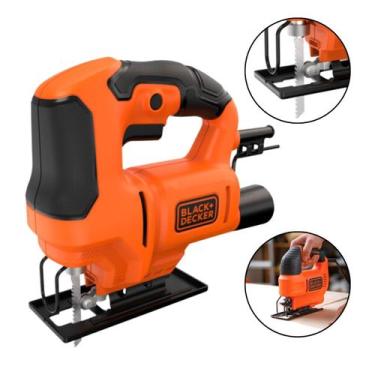 Imagem de Serra Tico Tico Black Decker 400w 127v 220v Base Ajustável Corte 45º M