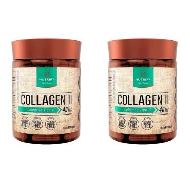 Imagem de 2x Collagen II 40mg - Colágeno tipo 2 (60 caps) - Nutrify-Unissex