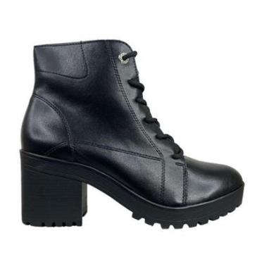 Imagem de Bota Feminina Coturno Salto Bloco Via Marte 003 001-Feminino