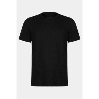 Imagem de Camiseta Aramis Manga Curta Canelado Vegas Preto-Masculino