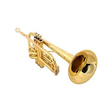 Imagem de Lss9azznmm The Company Metal Trumpet Trompet B Flat Tune Instrumento Iniciante Profissional Reprodução Tubo de Sopro de Fósforo Versão Teste Versão de Teste Ouro Trompete Tom Melhor