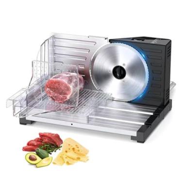 Imagem de Máquina de Cortar Frios Elétrica Compacta para Carnes e Queijos (220, Volts)