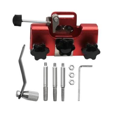 Imagem de Kit Portátil De Afiador De Motosserra Elétrica Para Marcenaria Com Ped