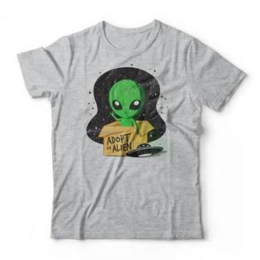 Imagem de Camiseta Studio Geek Adopt An Alien Masculino-Masculino