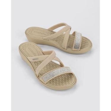 Imagem de Tamanco Plataforma Feminino Adulto Azaleia Ayla-Feminino