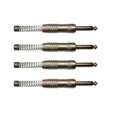 Imagem de Kit Plug P10 1-4 Ts Metal Nickel C-mola Wc 244-ts (10un) Wireconex - Pç - 4