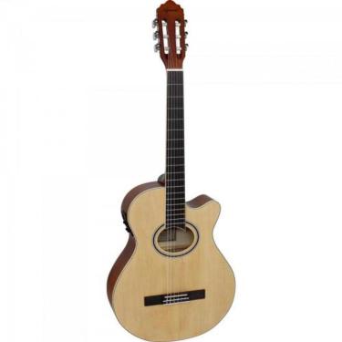 Imagem de Violão Giannini Mini-Jumbo Cutaway Nylon Gnf-1D Natural