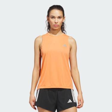 Imagem de Regata Adidas Run Ess Tank Feminina Laranja, M