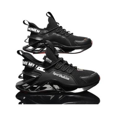 Imagem de Tênis De Corrida Masculinos Respiráveis Em Malha Para Primavera E Verã