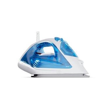 Imagem de Ferro de Passar Britânia BF07 Base Antiaderente Vapor Vertical Reservatório Azul azul / 110