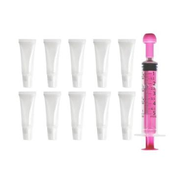 Imagem de Tubos De Bálsamo Labial Portáteis De 8 Mililitros, Pacote Com 10, Com 