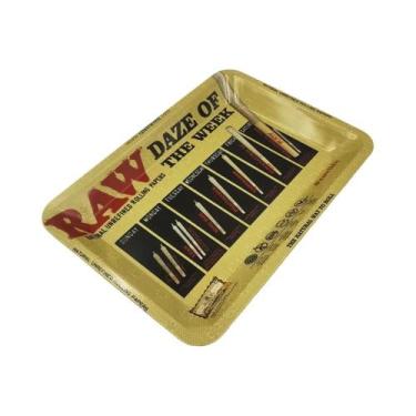 Imagem de Acessórios para fumar cigarro do metal do tabaco da bandeja 18*12.5CM 