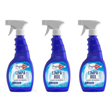 Imagem de Kit com 3 Limpa Vidros e Box Profisse IN 500ml Tablet IN