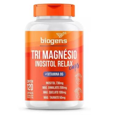 Imagem de Tri Magnésio Inositol Relax 120 Cápsulas Biogens