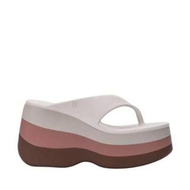 Imagem de Melissa Free Thong Wedge Print-Feminino