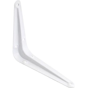 Imagem de Cantoneira metálica 8x10" branca chapa estampada - Vonder