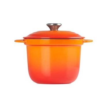 Imagem de PANELA DE ARROZ LE CREUSET EVERY 18CM COM TAMPA INTERNA EM FERRO FUNDIDO LARANJA 41110180900460