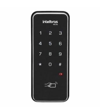 Imagem de Fechadura Digital De Sobrepor, 4 Senhas, Até 100 Chaveiros - FR201