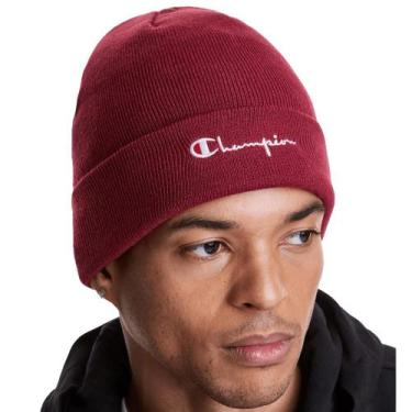 Imagem de Gorro Champion Beanie With Cuff Cranberry Tart Bordô