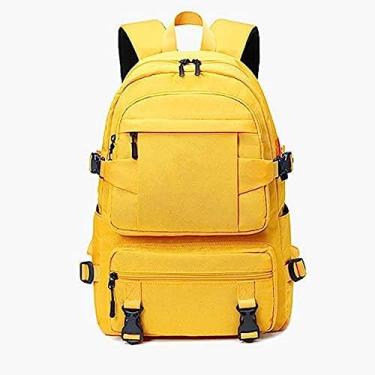 Imagem de Mochila Feminina Casual, Mochilas Para Meninas, Adolescentes, Escola, Com Porta De Carregamento USB, Resistente À Água, Mochila Escolar Para Laptop De Até 15,6 Polegadas, Bolsa De Negócios Para Vi