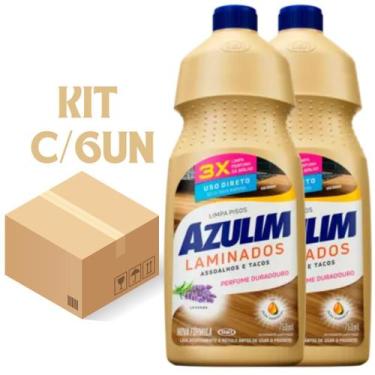 Imagem de Limpa Pisos Laminados StartPro 750ml 6 unidades - Azulim