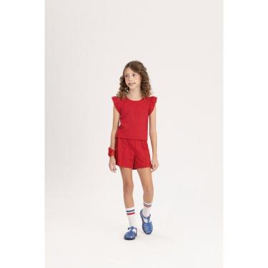 Imagem de Conjunto Infantil Menina Manga Curta Alakazoo Ref. 00535-Feminino