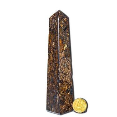 Imagem de Obelisco Bronzita Natural 8 a 10 cm 50 a 100 g - Tipo B - Cristaisdecu