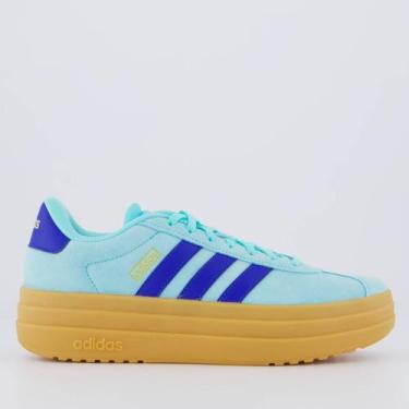 Imagem de Tênis Adidas VL Court Bold Feminino Azul, 38