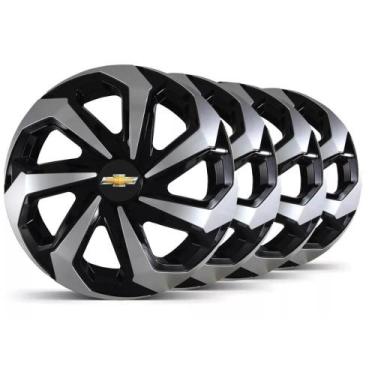 Imagem de 4 Jg Esportiva Spider Aro 14 Onix 2013 2014 2015 2016 2017 - GM