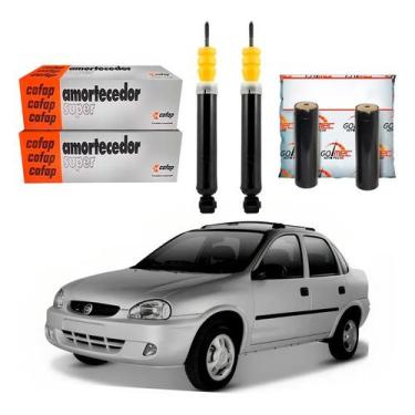 Imagem de Kit Amortecedor Traseiro Corsa Classic 1.0 1996 A 2010 - Cofap