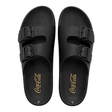 Imagem de Chinelo Slide Coca Cola Urban Leather Masculino-Masculino