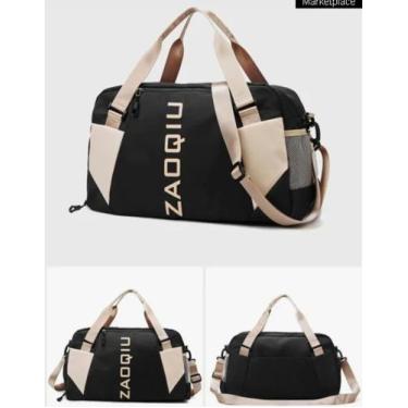 Imagem de Bolsa Viagem Treino Passeio Esportes Academia - Imports, Preto