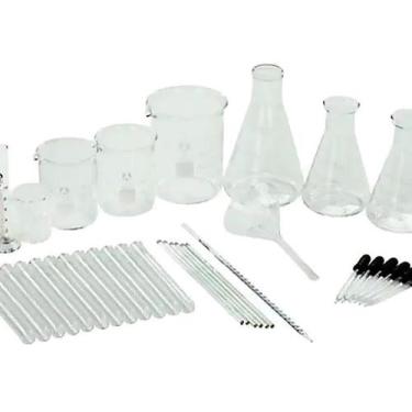 Imagem de Kits Educativos - Kit de Vidraria 156 Peças para Laboratório