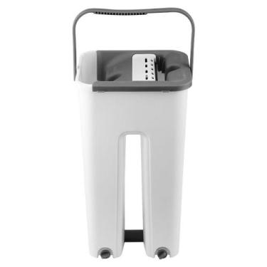 Imagem de Mop Flat Com Balde Rodo Esfregão 6lt Clink