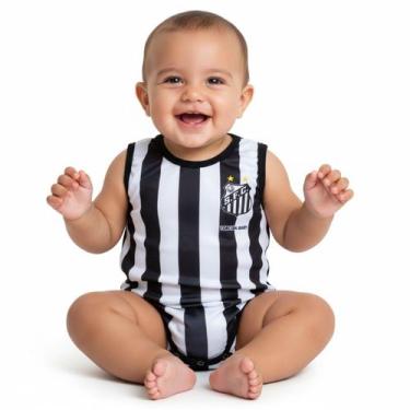 Imagem de Macacão Regata Bebê do Santos - Torcida Baby 026S
