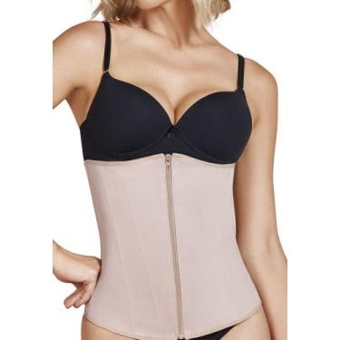Imagem de Cinta Modeladora Com Barbatanas Mondress 1040R, M, Bege