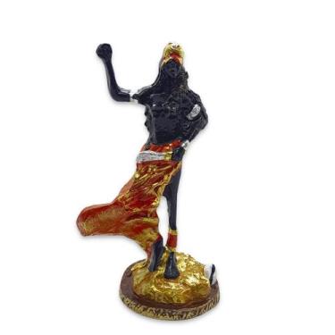 Imagem de Imagem Yansâ Força dos Vendos Resina Umbanda Candomblé 15 cm - Flash