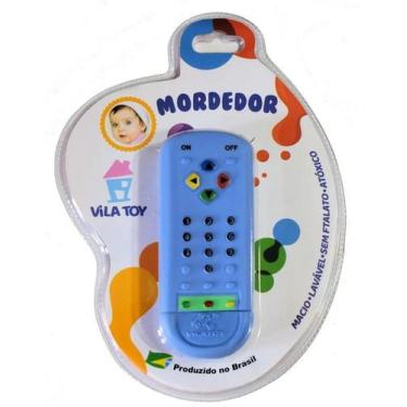 Imagem de Mordedor controle vila toy azul