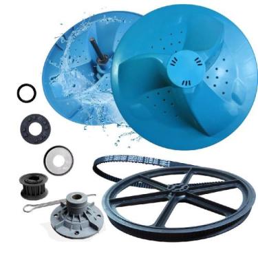 Imagem de Kit Manutenção Tanquinho Latina Jade La551 Agitador Correia - PLASTIMA